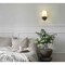 Z-Lite Gianna Wall Sconce, 1-Light, 5.5 In.W x 7.75 In.L x 10.25 In.H, Matte Black/White 7509-1S-MB - alternate 2